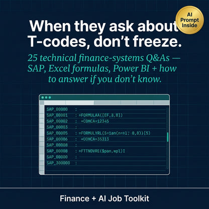 The Ultimate Finance Interview Toolkit