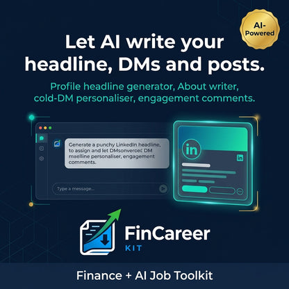 The Finance Career AI Prompt Vault