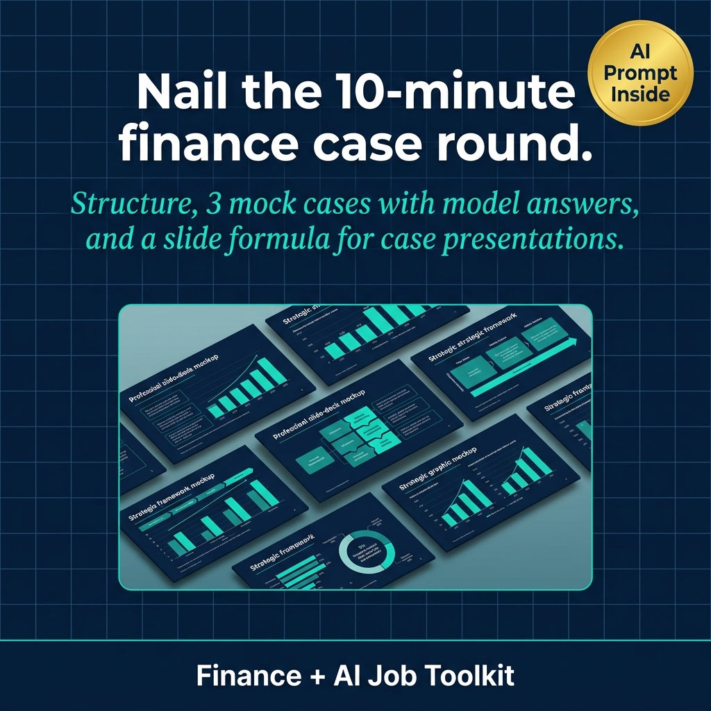 The Ultimate Finance Interview Toolkit