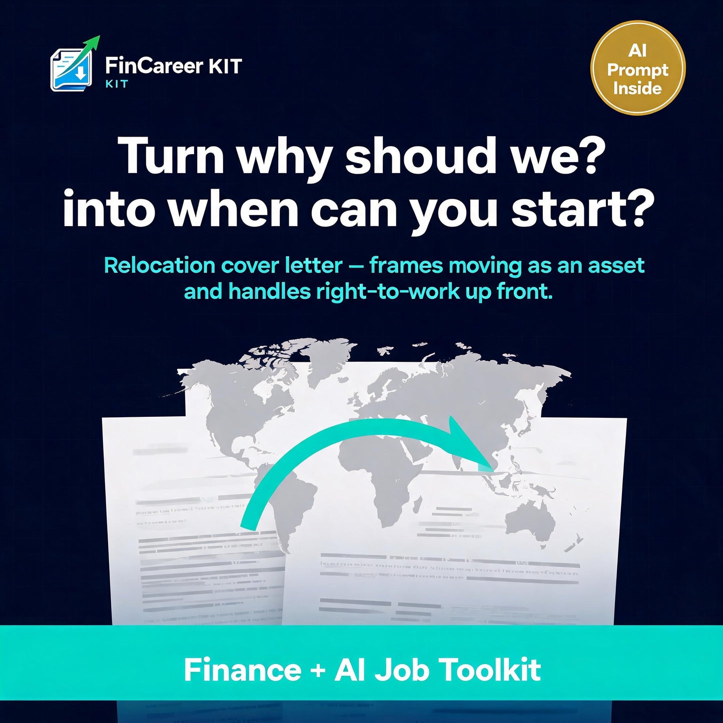 Finance + AI Cover Letter Toolkit